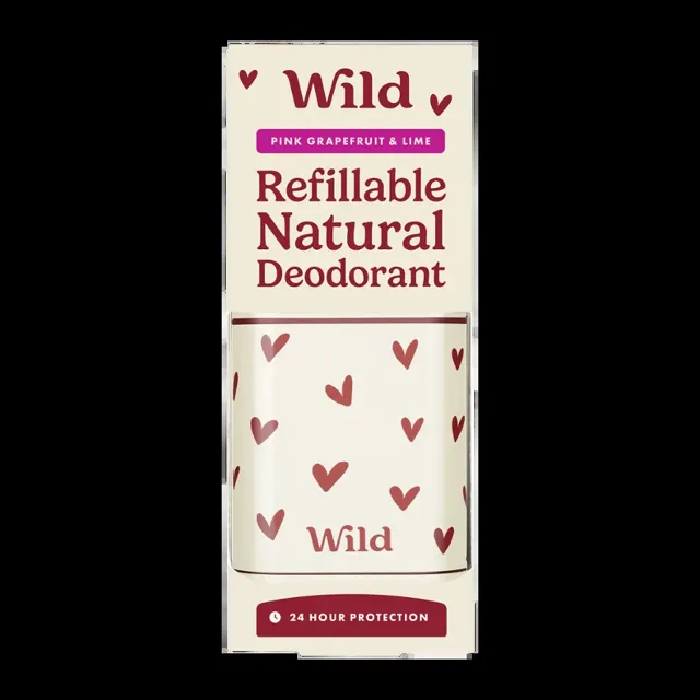Wild Deodorant tuhý Starter Fresh Love Hearth 40 g