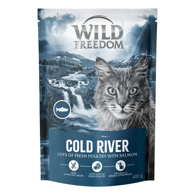Wild Freedom Adult "Cold River" losos - bez obilovin - 400 g