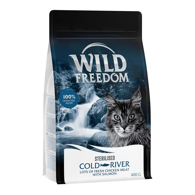 Wild Freedom Adult "Cold River" Sterilised losos - bez obliovin - 2 x 6,5 kg