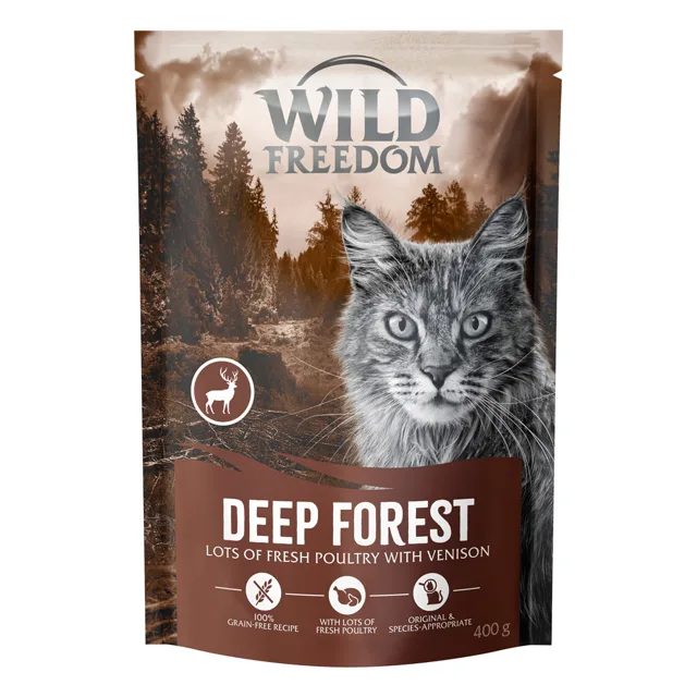 Wild Freedom Adult "Deep Forest" s jelenem - bezobilná receptura - NOVINKA: 400 g
