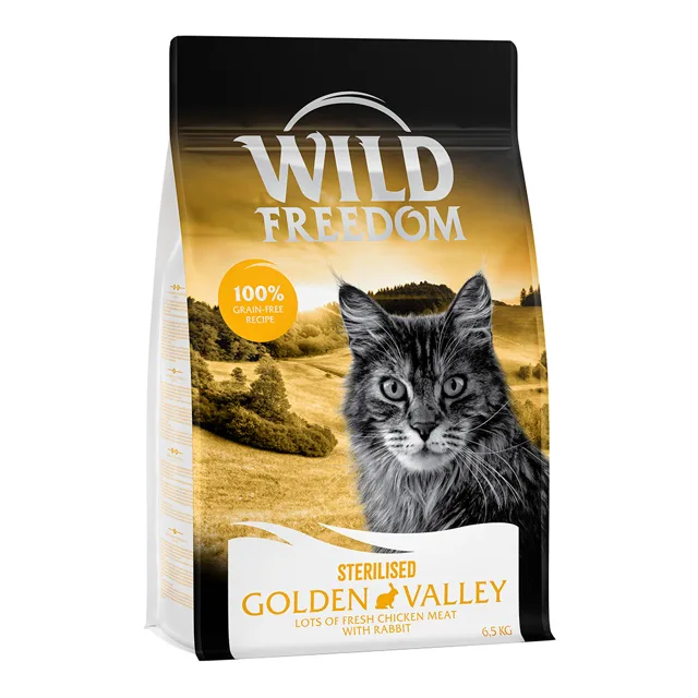 Wild Freedom Adult "Golden Valley" Sterilised králičí - bez obilovin - 2 kg