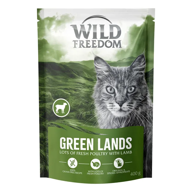 Wild Freedom Adult "Green Lands" s jehněčím - bez obilovin - NOVINKA: 2 kg