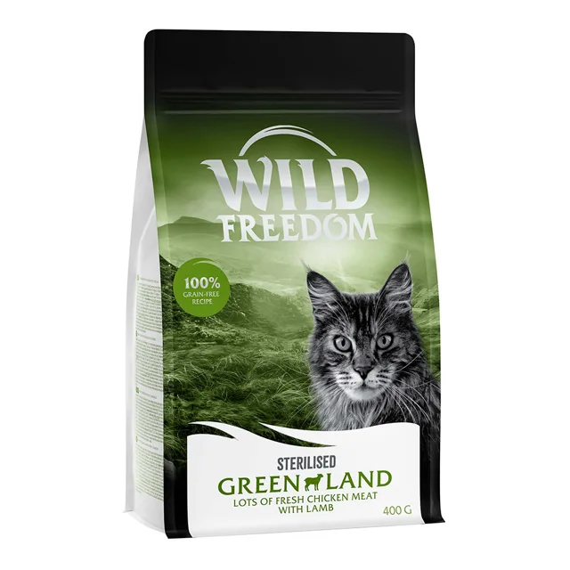 Wild Freedom Adult "Green Lands" Sterilised jehněčí - bez obilovin - 2 x 6,5 kg