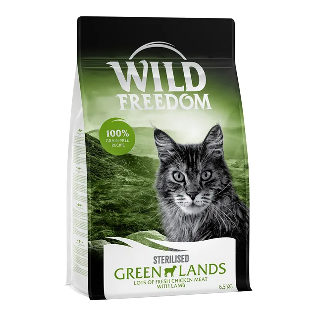Wild Freedom Adult "Green Lands" Sterilised jehněčí - bez obilovin - 400 g