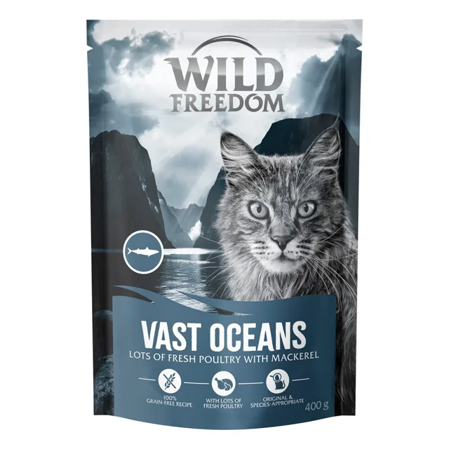 Wild Freedom Adult „Vast Ocean“ – s makrelou bez obilovin - NOVINKA: 6,5 kg