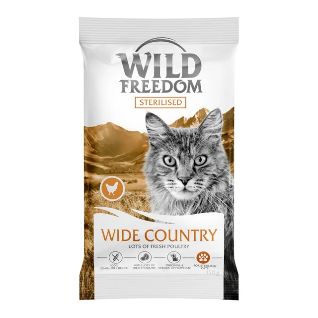 Wild Freedom Adult "Wide Country" Sterilised - drůbeží bez obilovin - 150 g