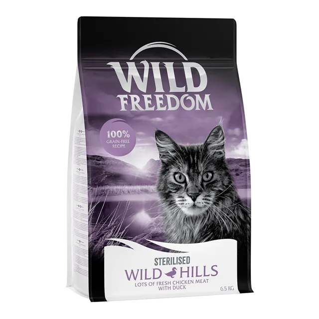 Wild Freedom Adult "Wild Hills" Sterilised kachní - bez obilovin - 400 g