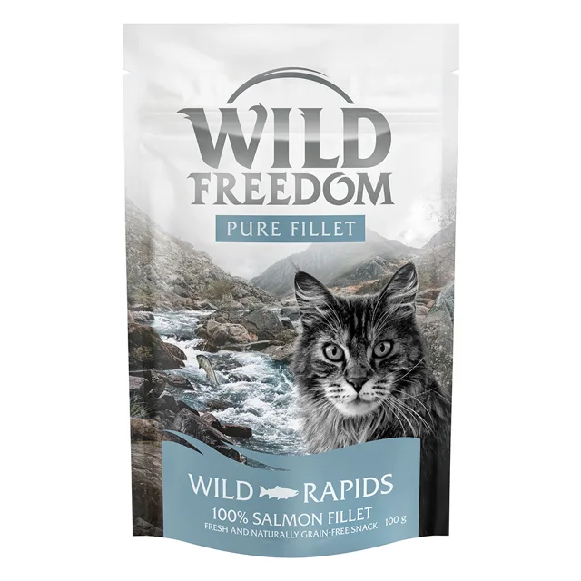 Wild Freedom Filet Snacks - filet z lososa 3 x 100 g