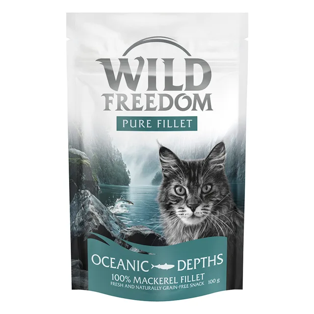 Wild Freedom Filet Snacks - filet z makrely 3 x 100 g