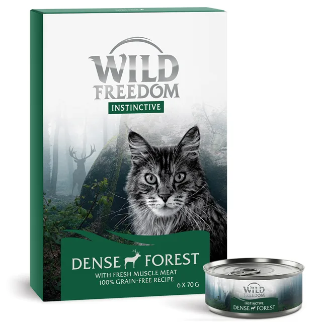 Wild Freedom Instinctive 6 x 70 g - Hidden Woods - divočák