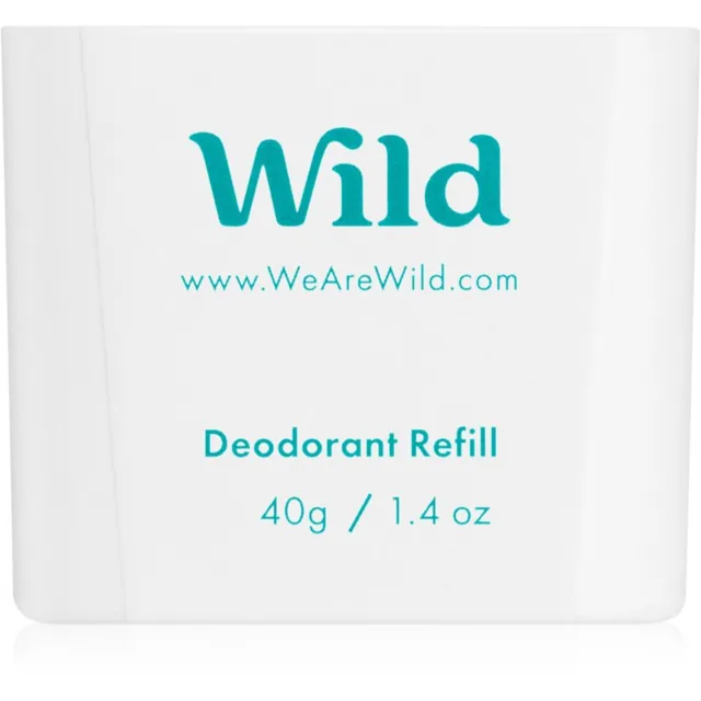 Wild Fresh Cotton & Sea Salt tuhý deodorant – náhradní náplň 40 g