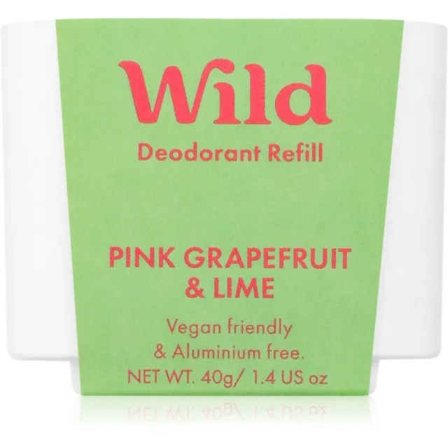 Wild Pink Grapefruit & Lime tuhý deodorant – náhradní náplň 40 g