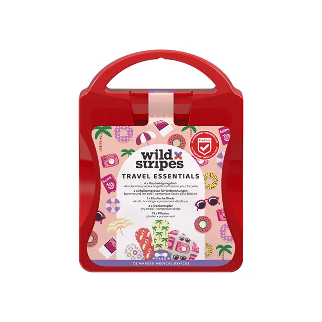 Wild Stripes First Aid Kit Travel mini lékárnička 21 ks