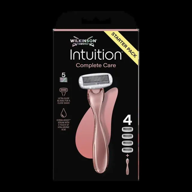 Wilkinson Dámský holicí strojek Intuition Complete Care + 4 náhradní hlavice