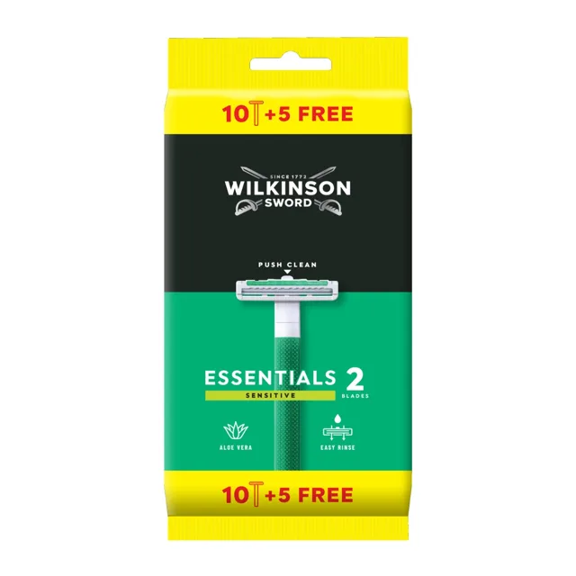 Wilkinson Essentials 2 Sensitive pánské holicí strojky 10+5 ks