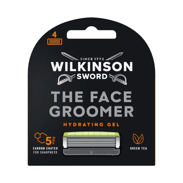 Wilkinson Hydrating Gel The Face Groomer náhradní hlavice 4 ks