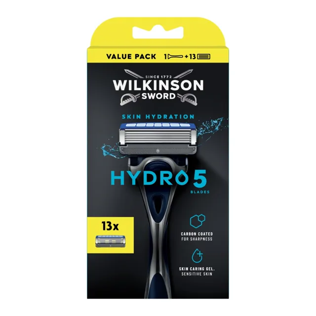 Wilkinson Hydro 5 Protection Skin XXXL value pack holicí strojek +13 hlavic