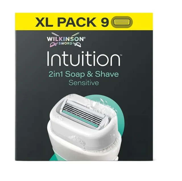 Wilkinson Intuition 2in1 Soap&Shave Sensitive náhradní hlavice 9 ks