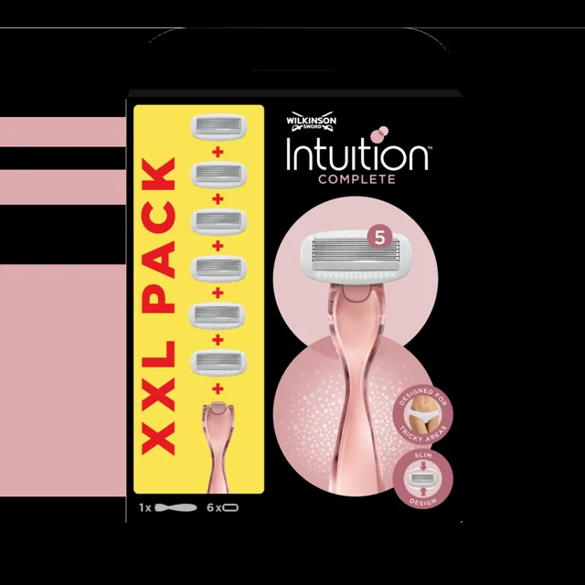 Wilkinson Intuition Complete XXL pack holicí strojek +6 hlavic