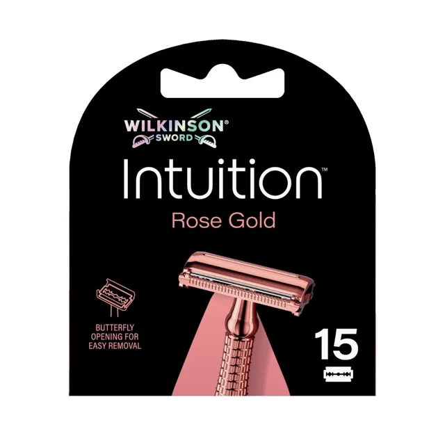 Wilkinson Intuition Rose Gold náhradní žiletky 15 ks