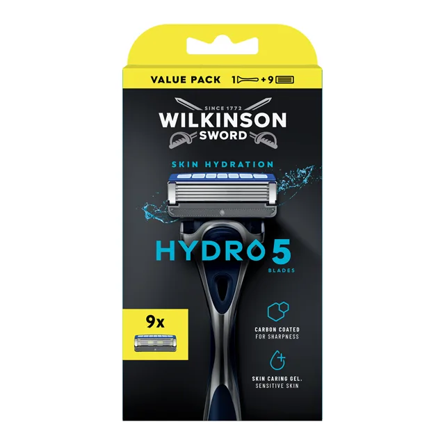 Wilkinson Sword Holicí strojek Hydro 5 Skin Protection + 9 hlavic