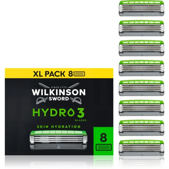 Wilkinson Sword Hydro3 náhradní hlavice 8 ks