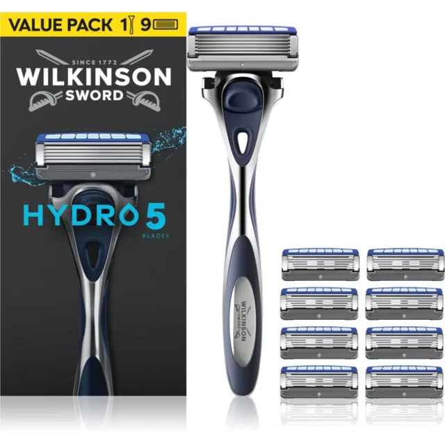 Wilkinson Sword Hydro5 holicí strojek + náhradní břity 9 ks