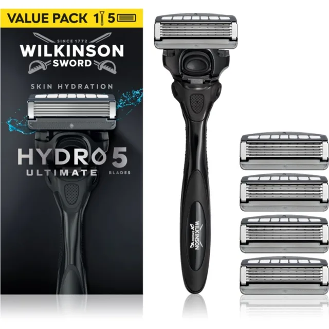 Wilkinson Sword Hydro5 Ultimate holicí strojek + náhradní hlavice 5 ks