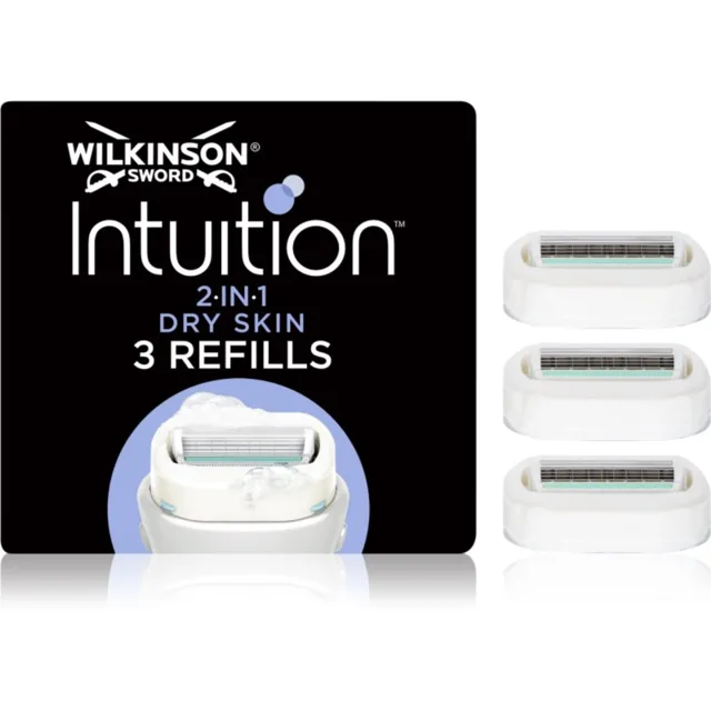 Wilkinson Sword Intuition Dry Skin náhradní břity 3 ks