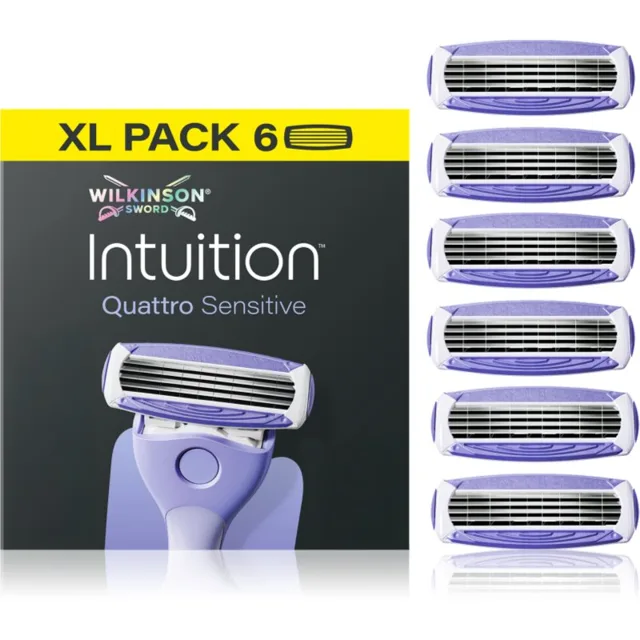 Wilkinson Sword Intuition Quattro Sensitive náhradní hlavice
