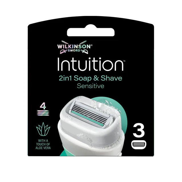 Wilkinson Sword Náhradní hlavice Wilkinson Intuition Naturals Sensitive 3 ks