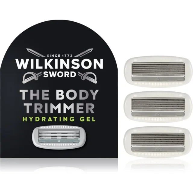 Wilkinson Sword The Body Trimmer náhradní hlavice 3 ks
