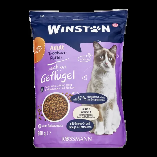 Winston Granule pro kočky drůběž 800 g