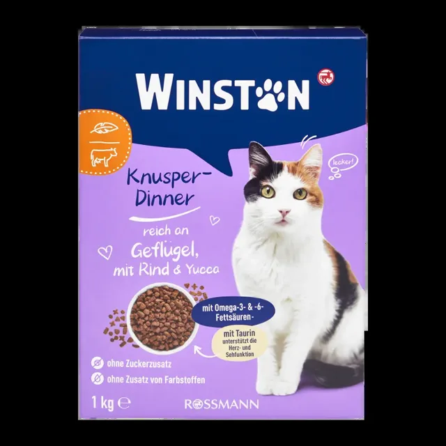 Winston Granule s hovězím, jehněčím, játry a hráškem 1 kg