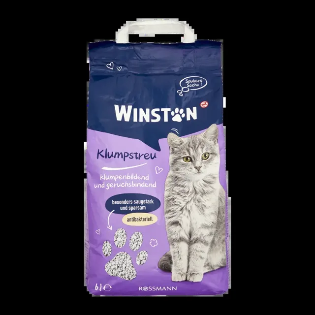 Winston Hrudkující stelivo pro kočky  6000 ml