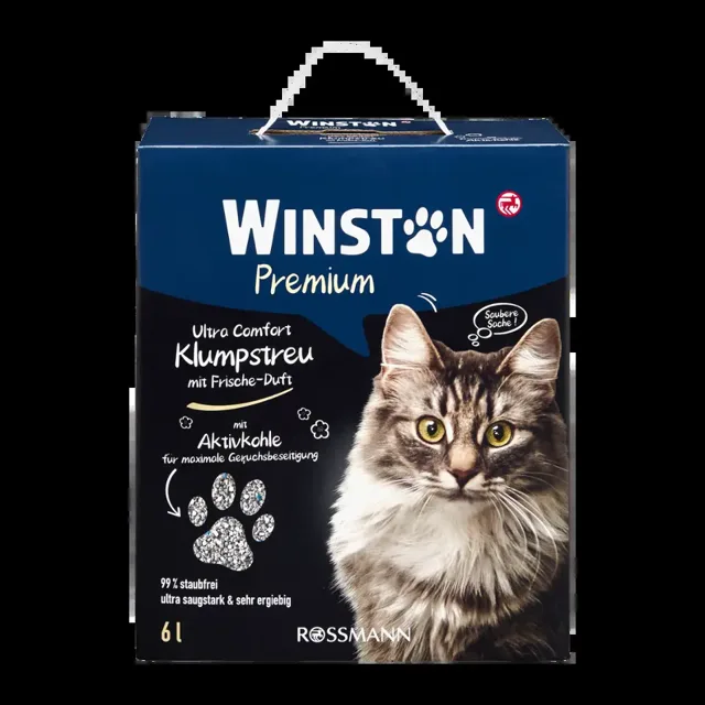 Winston Hrudkující stelivo Ultra Comfort se svěží vůní se skládá  6 l