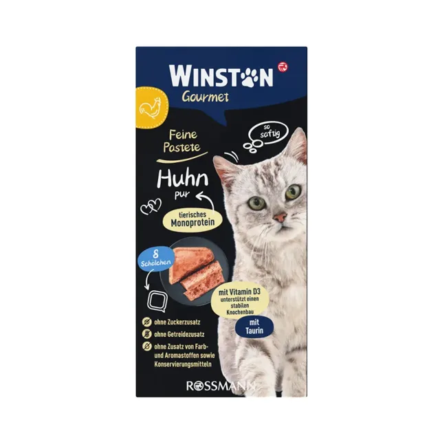 Winston Jemná paštika s kuřecím masem 8x 100 g