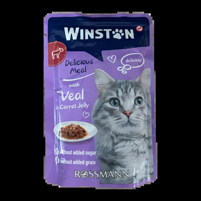 Winston Kapsička s telecím masem v mrkvovém želé 100 g