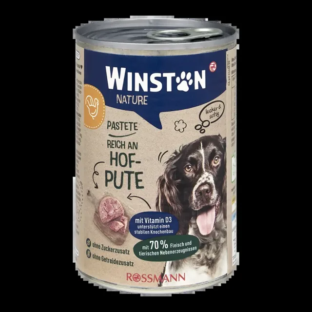 Winston Konzerva Nature s krůtím masem 400 g