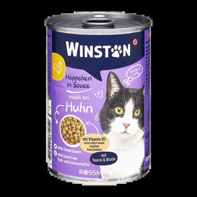 Winston Konzerva pro kočky s kuřecím masem 400 g