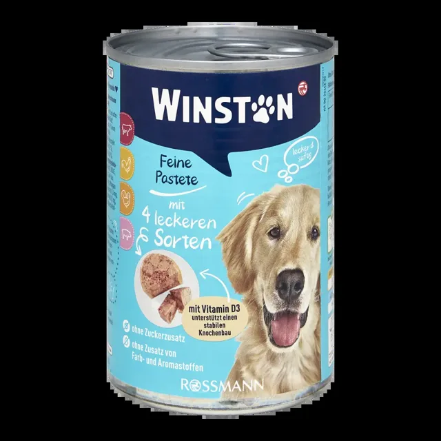 Winston Konzerva pro psy se čtyřmi druhy masa 400 g