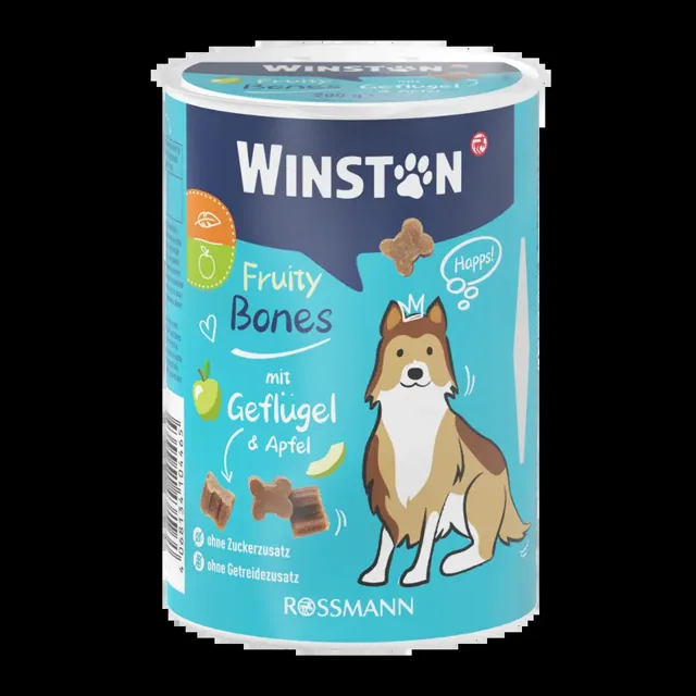 Winston Kostičky s drůbežím a jablkem 200 g