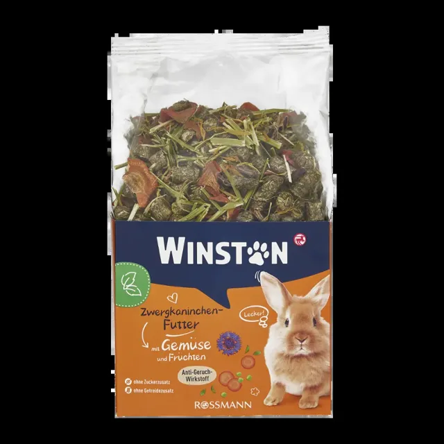 Winston Krmivo pro zakrslé králíky bez obilí 600 g