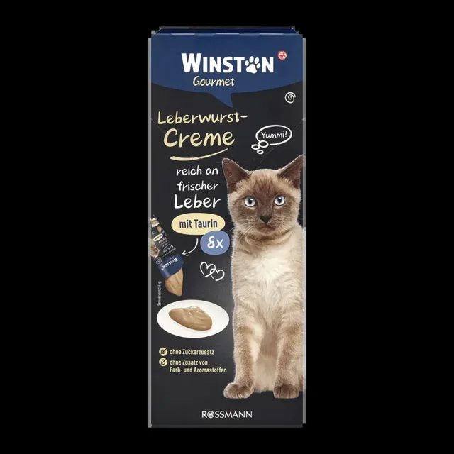 Winston Pochoutka krém s játrovou klobásou Gourmet 80 g