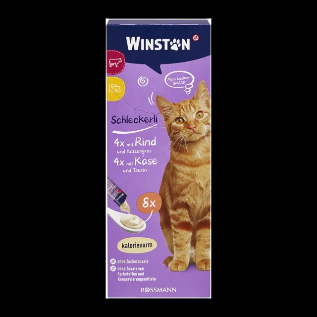 Winston Snack pro kočky hovězí se sýrem 120 g