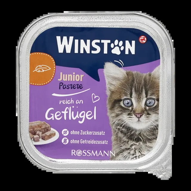 Winston Vanička pro kočky Junior drůbeží maso 100 g