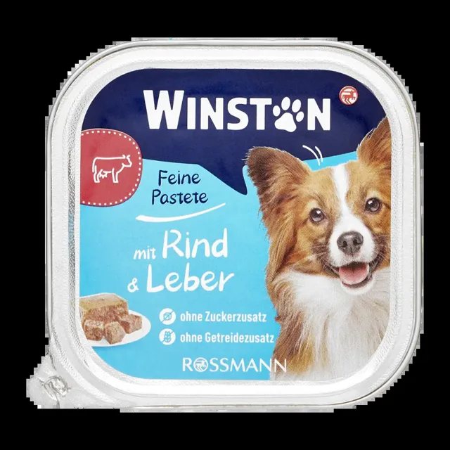 Winston Vanička pro psy s hovězím a čerstvými játry  150 g
