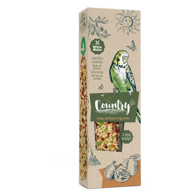 WITTE MOLEN Country Sticks tyčinky pro andulky 60 g