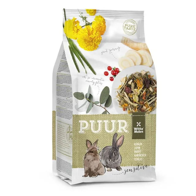 WITTE MOLEN Puur rabbit sensitive krmivo pro citlivé králíky 3 kg