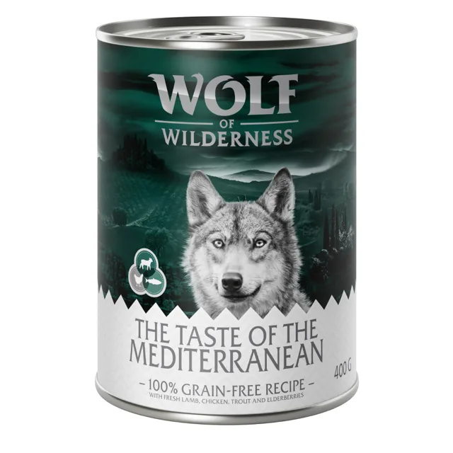 Wolf of Wilderness Adult "The Taste Of" 6 x 400 g - The Taste Of Canada